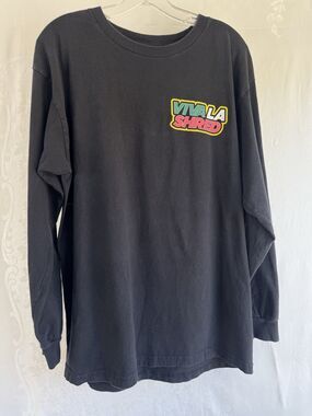 Shreddy - Viva La Shred Long Sleeve  T Shirt - Black - Large